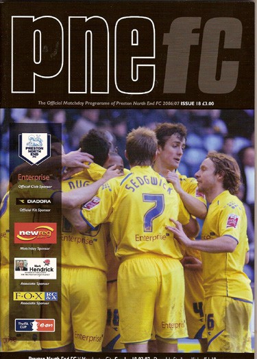 Preston North End FC v Manchester City FC